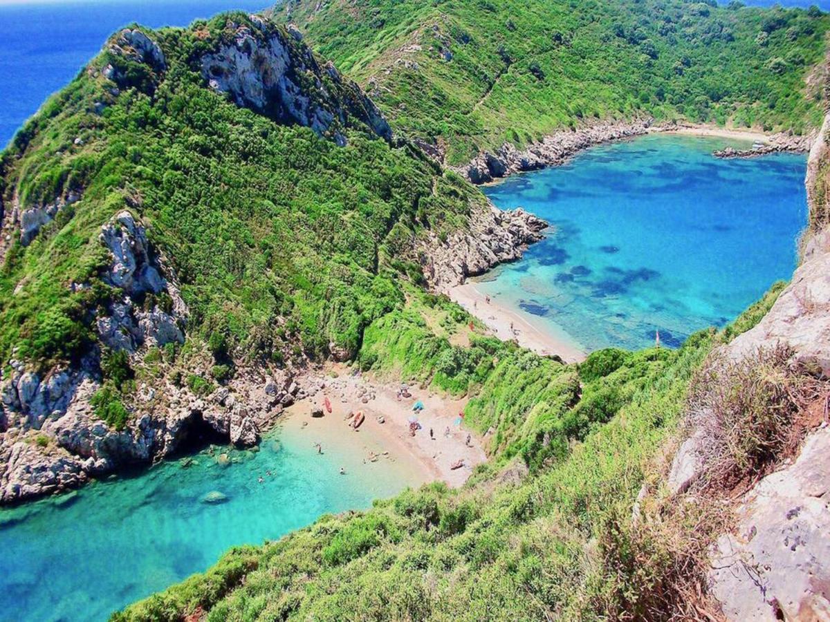 Villas Porto Kamini Afionas Corfu エクステリア 写真
