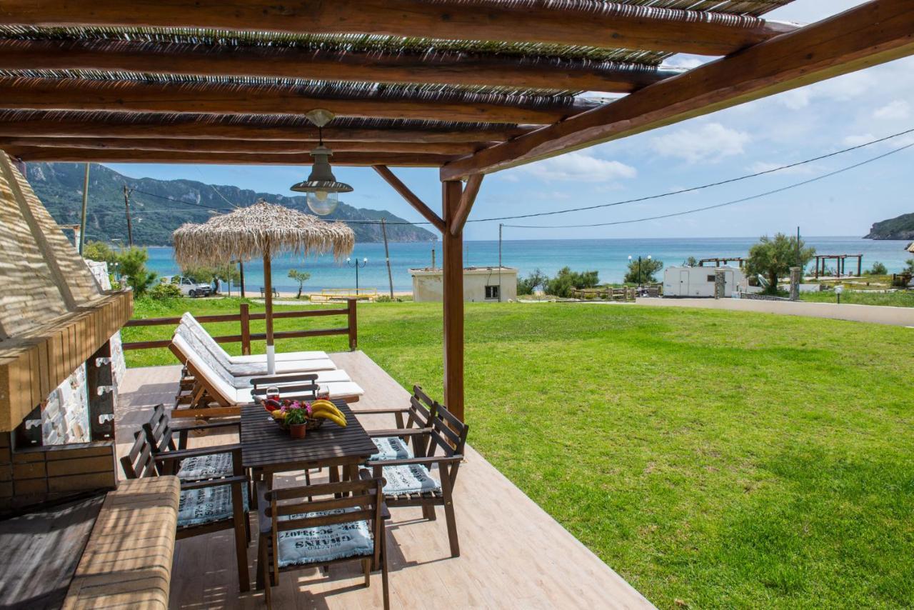 Villas Porto Kamini Afionas Corfu エクステリア 写真