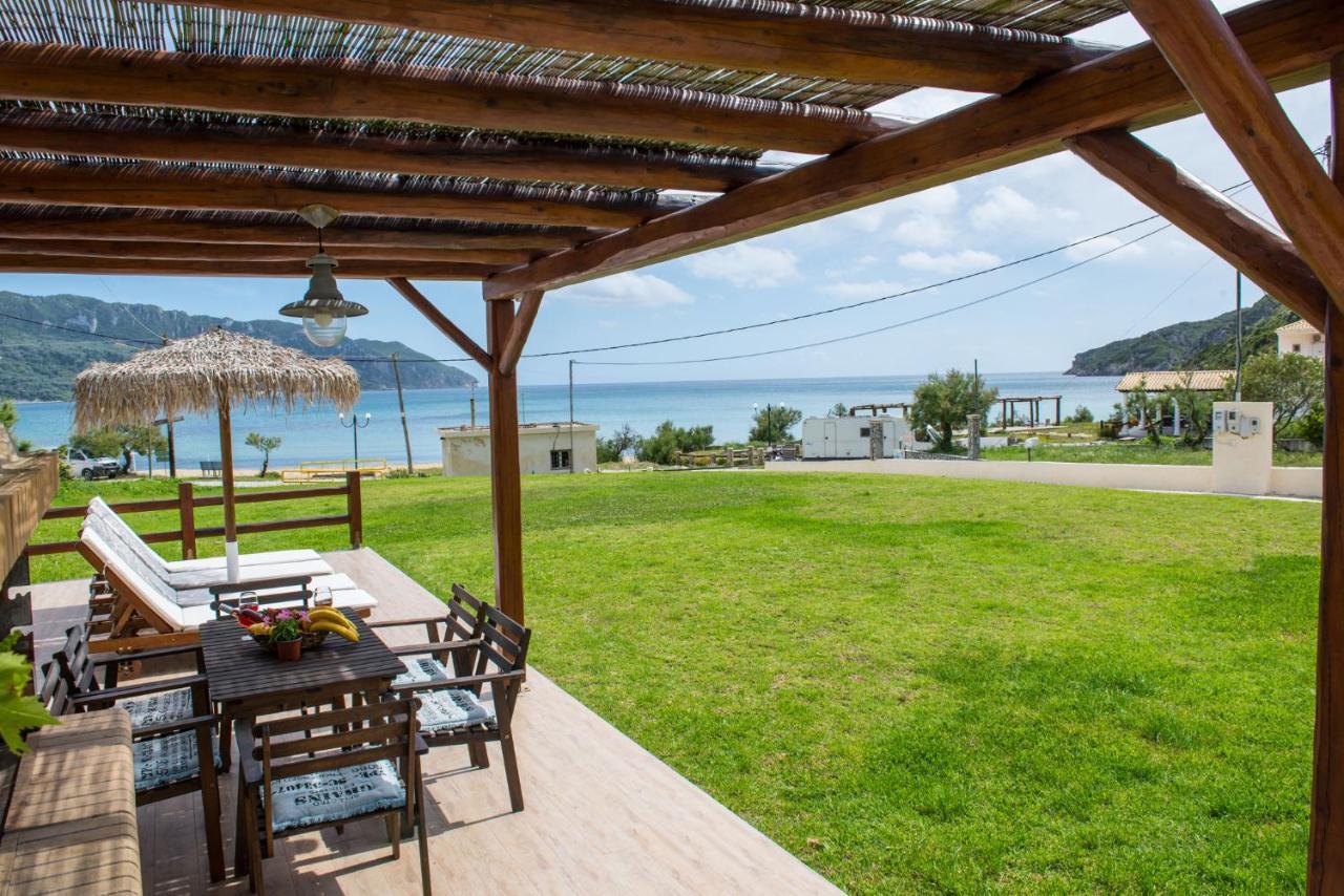 Villas Porto Kamini Afionas Corfu エクステリア 写真
